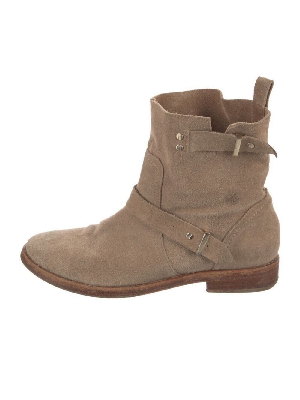 Joie Suede Moto Boots